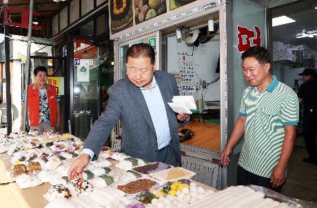 추석 명절 맞이 문산자유시장 방문(2025. 10. 01)_