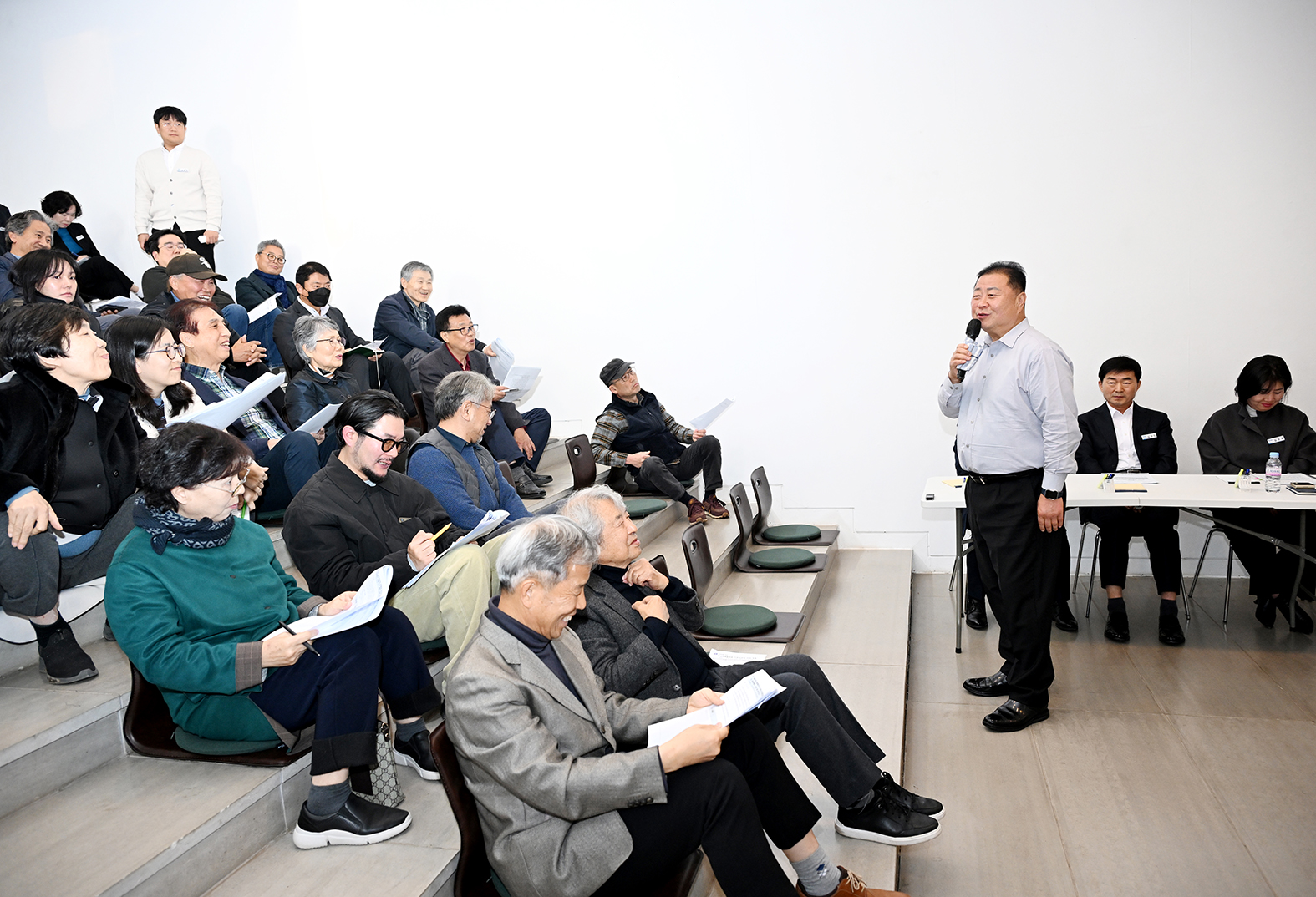 헤이리 예술마을 이동시장실