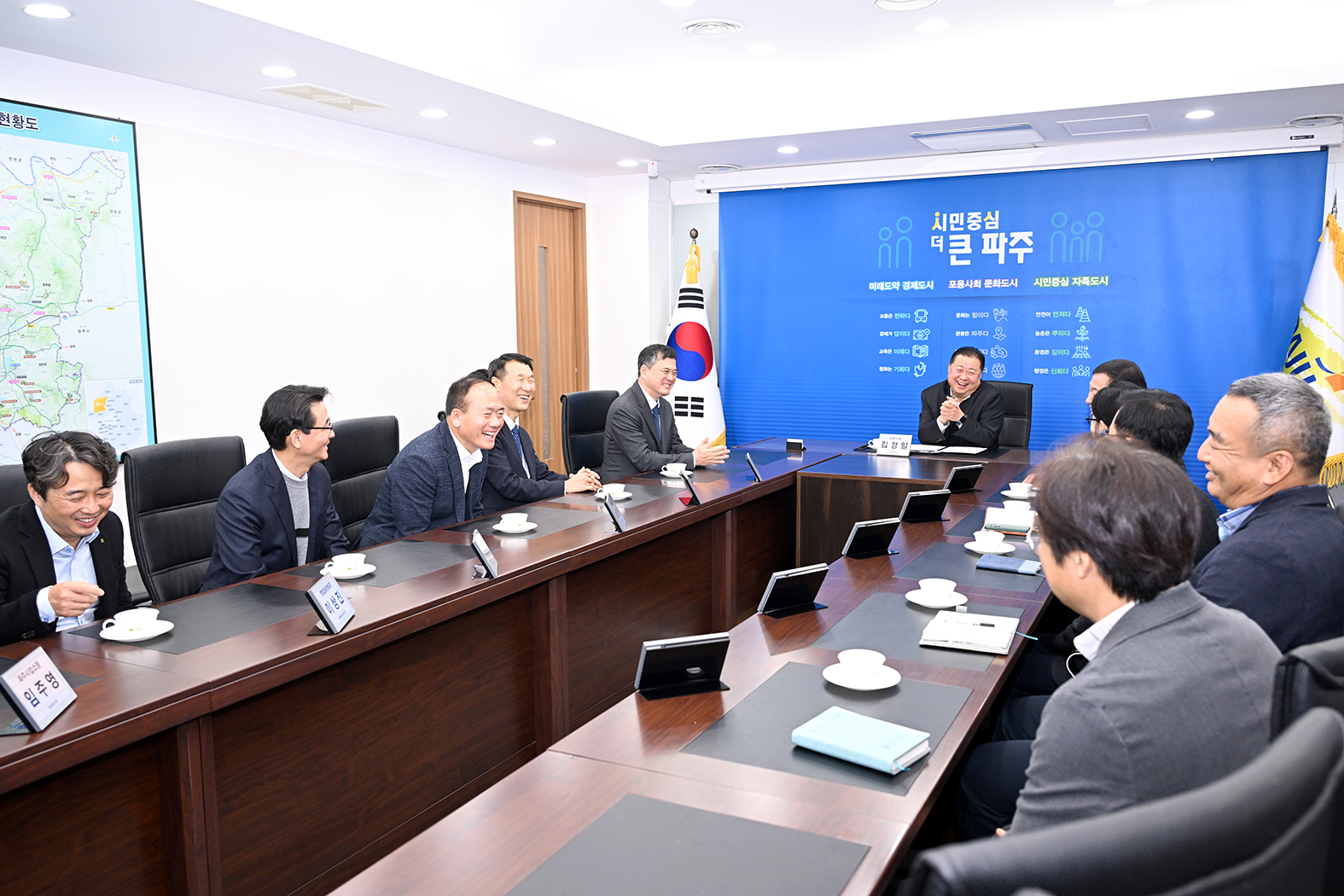 환경기초시설 운영사 이웃돕기 성금 기탁식 