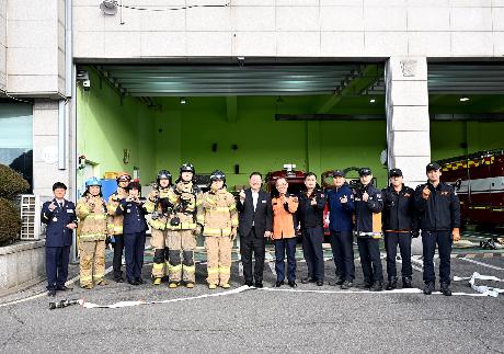 파주소방서 연말 근무자 격려 방문(2025. 12. 22)_