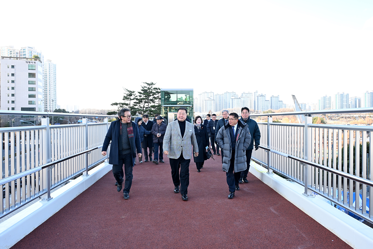 운정신도시~야당동간 보도육교 설치공사 준공식 