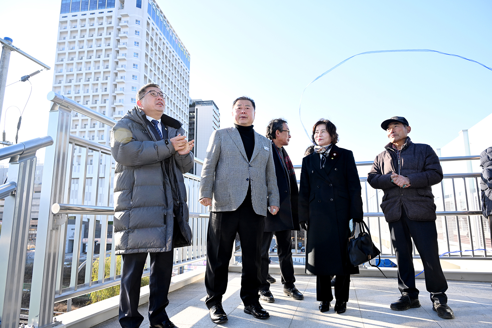 운정신도시~야당동간 보도육교 설치공사 준공식 