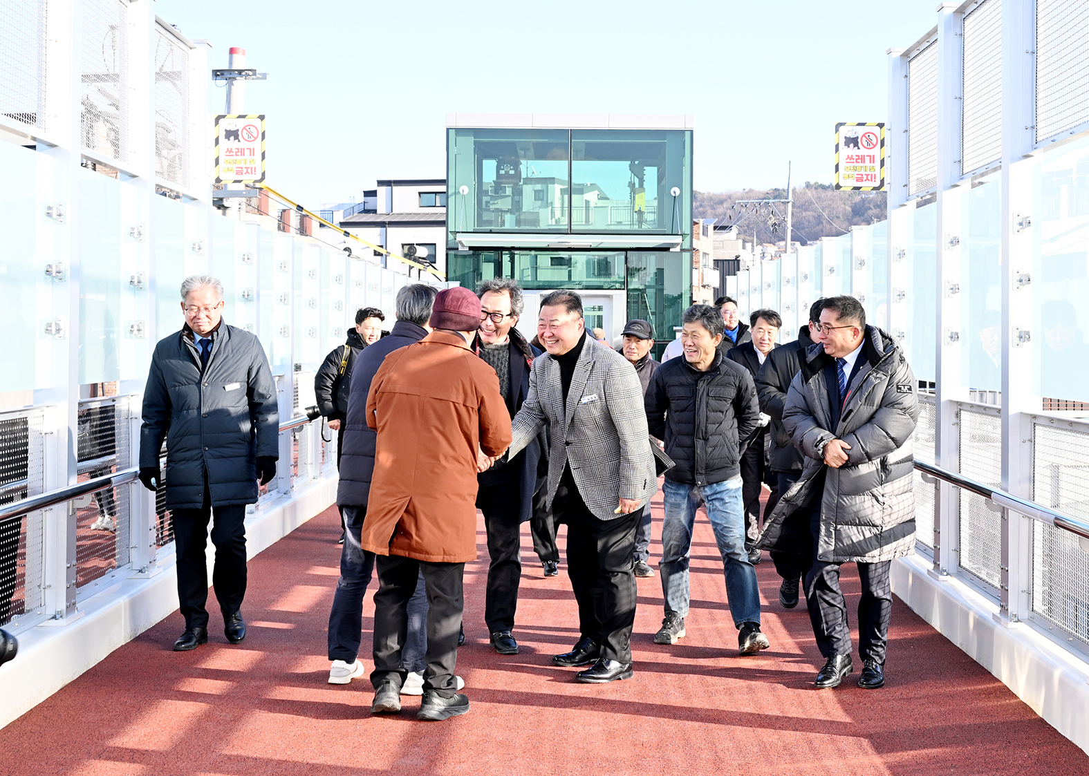 운정신도시~야당동간 보도육교 설치공사 준공식 