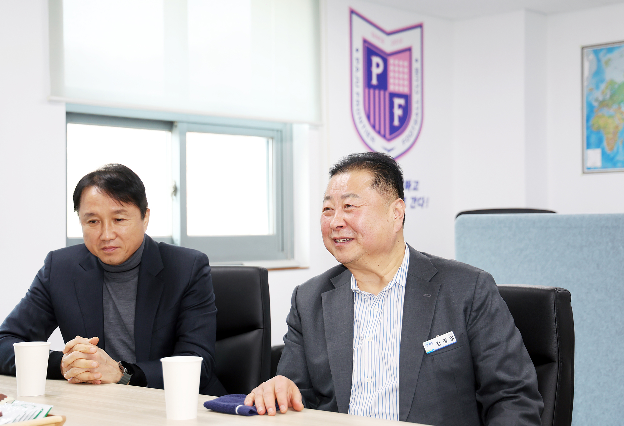 파주프런티어FC 전지훈련 출정 구단주 격려방문