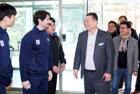 파주 프런티어 FC 전지훈련 출정 격려 (2026. 01. 19)_9