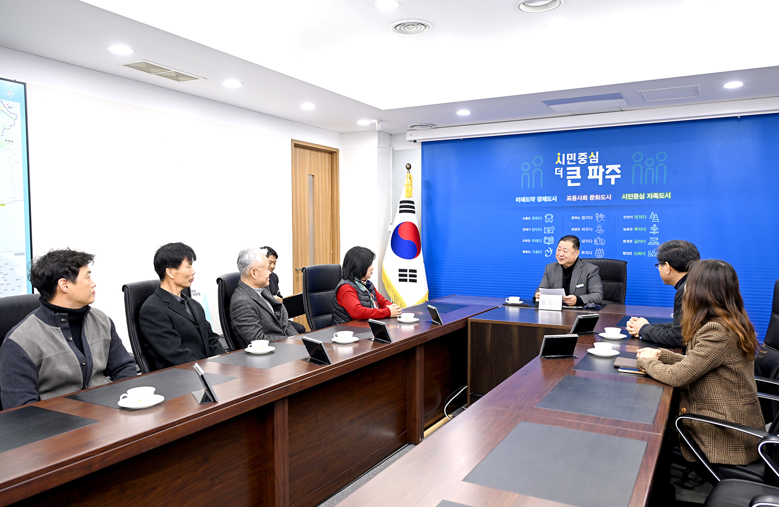 파주시광고협회 이웃돕기 기부금 전달식 