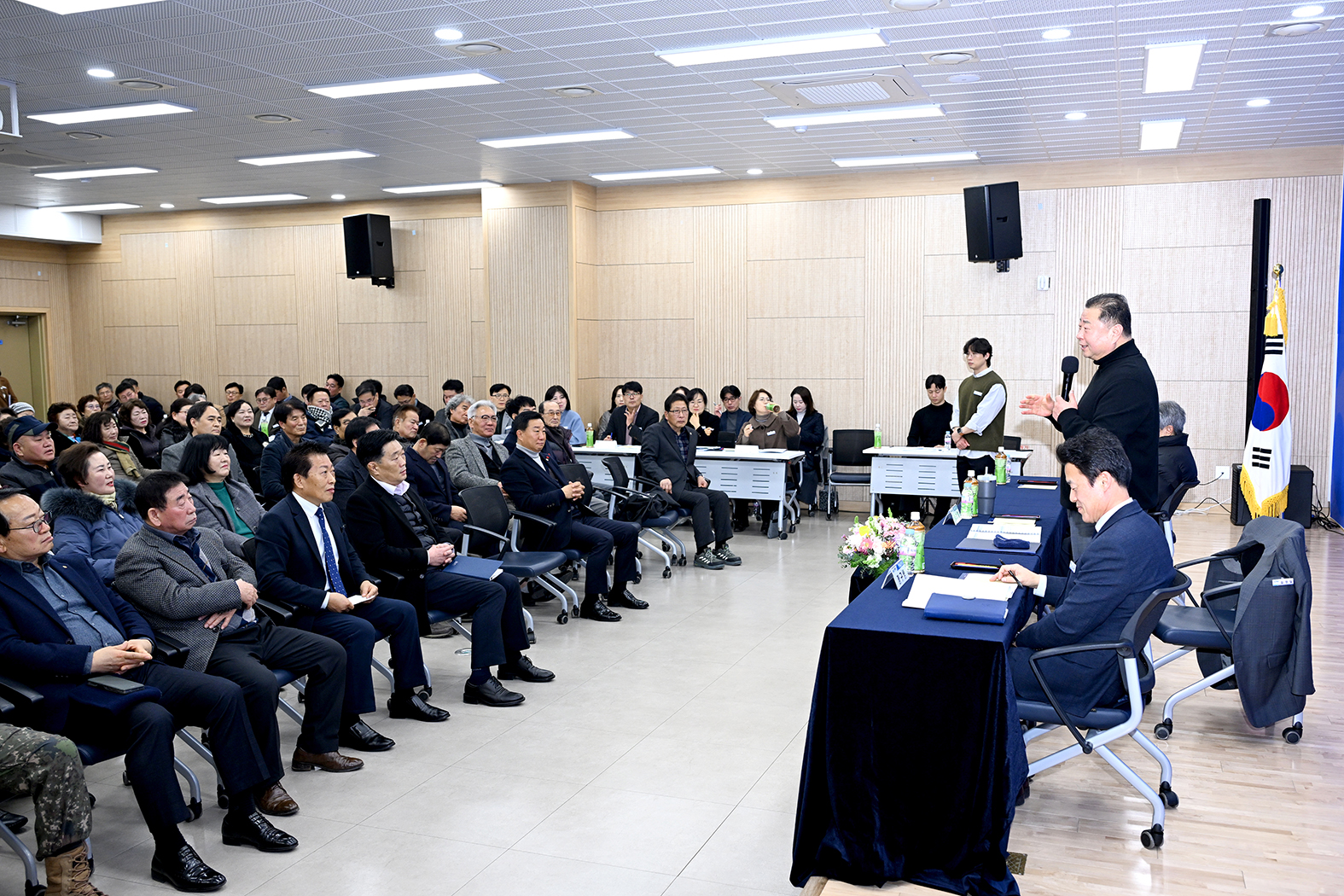 민생On 기본Up 법원읍 시정운영계획 설명회 및 이동시장실