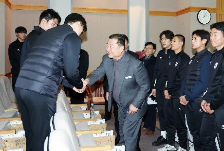 파주프런티어FC 구단 격려 (2025. 01. 05)_