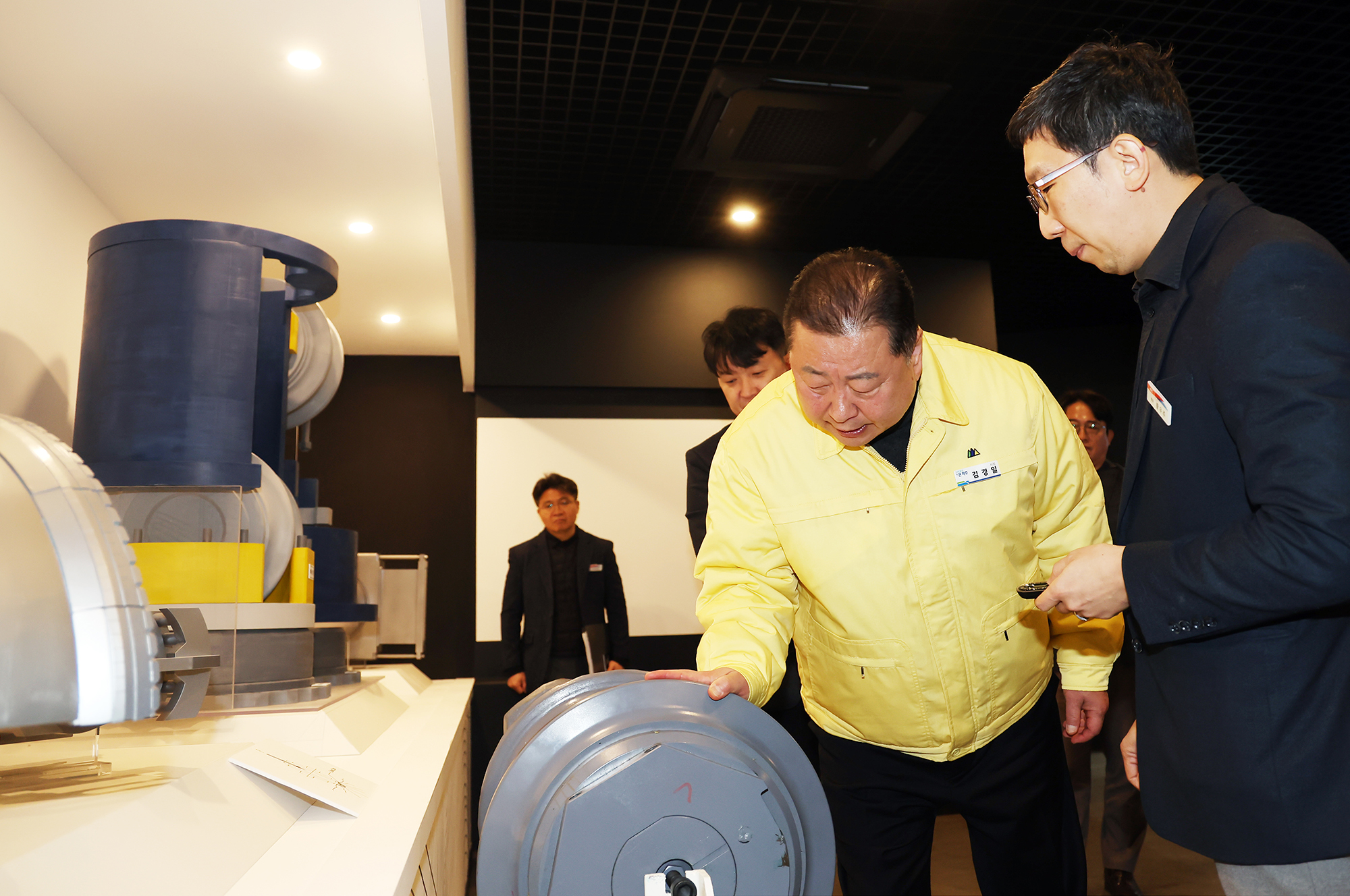 제2외곽순환도로 한강하저터널 현장 방문