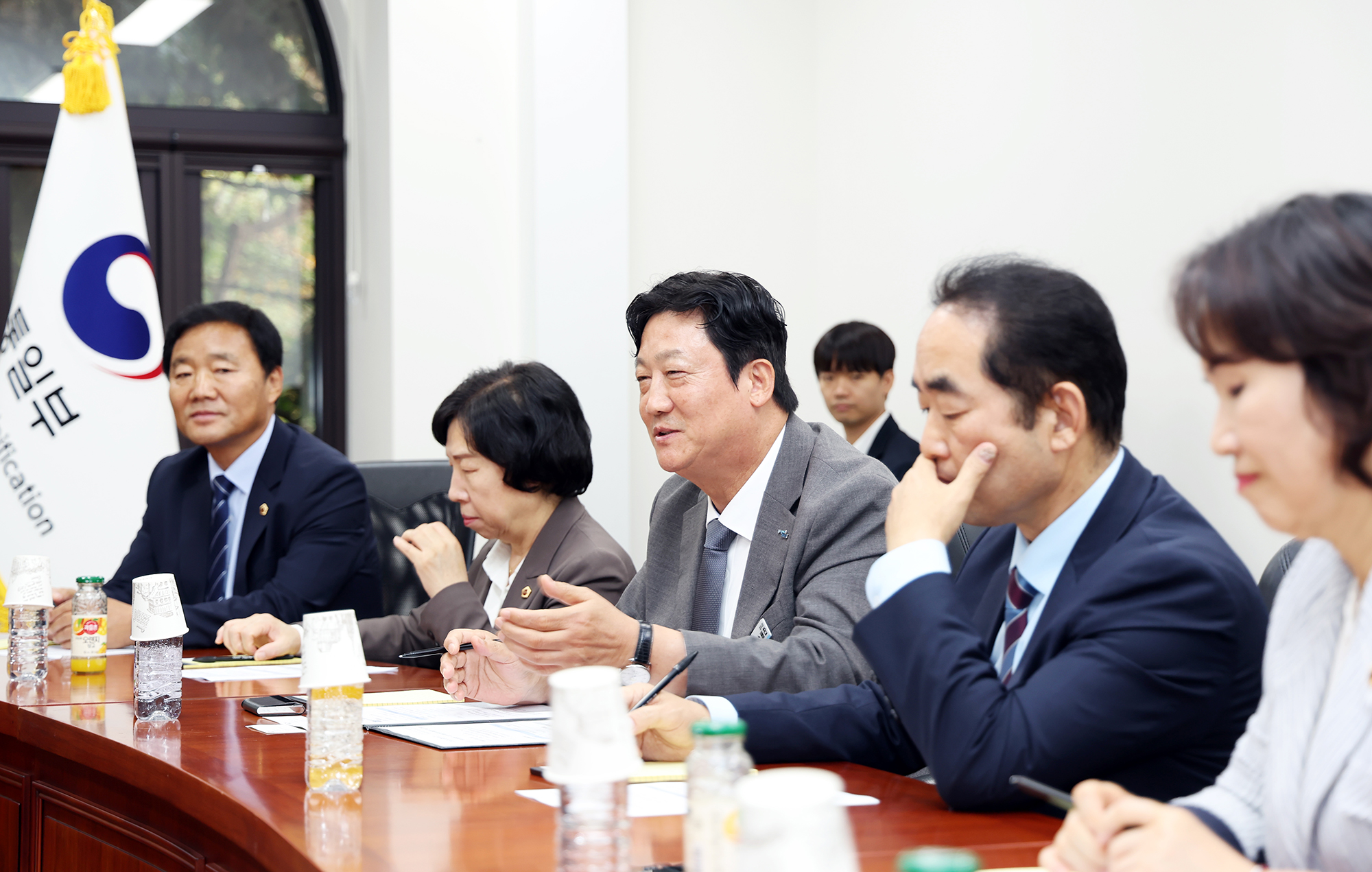 공동건의문 통일부 전달