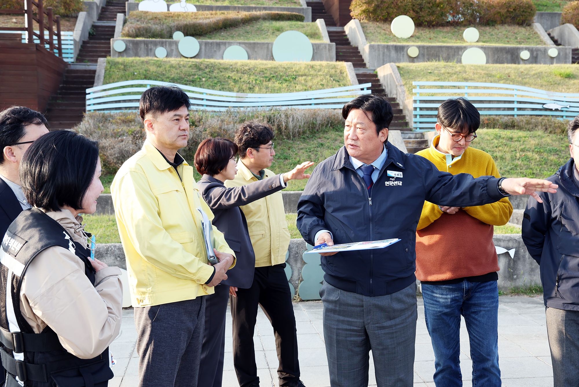 운정호수공원 불꽃축제 현장 점검