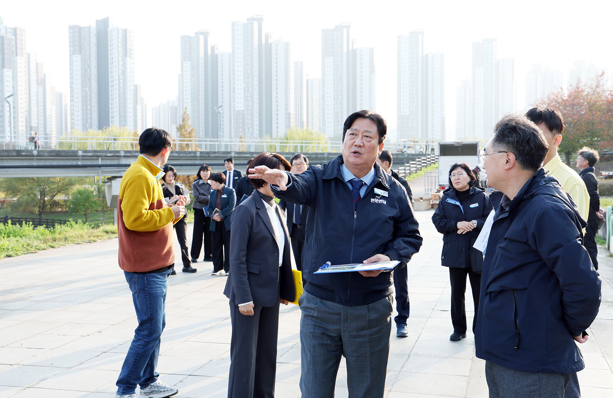 운정호수공원 불꽃축제 현장 점검