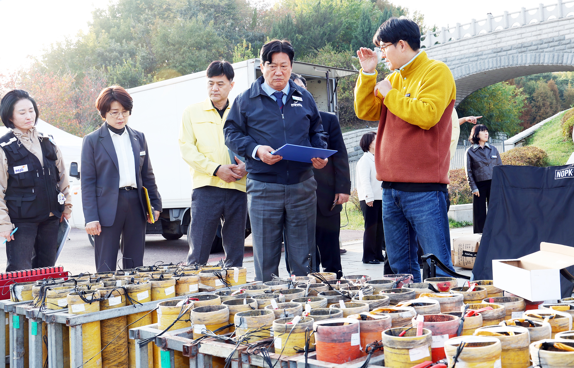 운정호수공원 불꽃축제 현장 점검