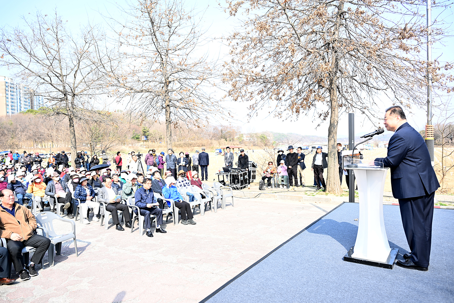파주시 시민주말농장 개장식 