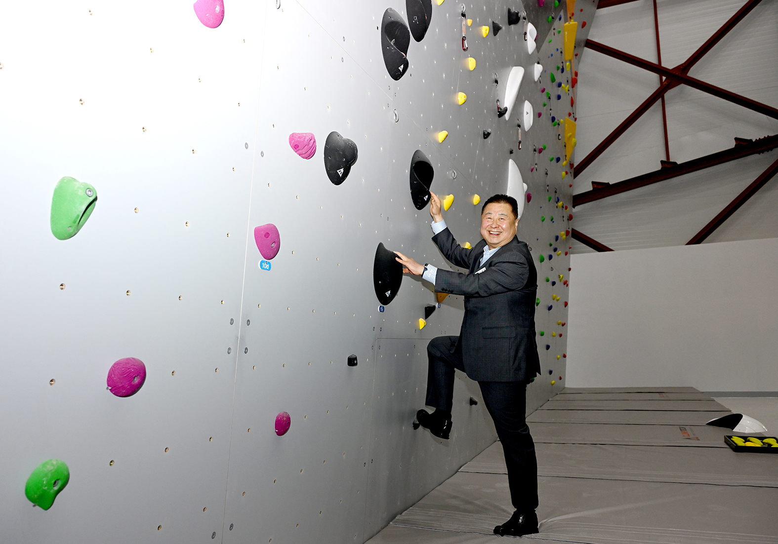 파주 국제규격 인공암벽장 개장식 