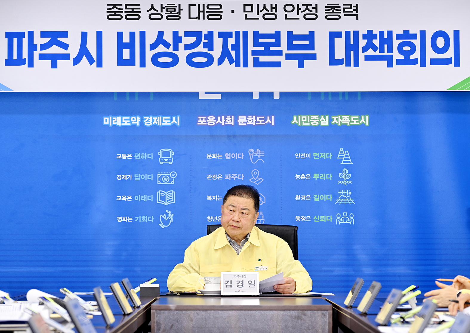 제3차 파주시 비상경제본부 대책회의