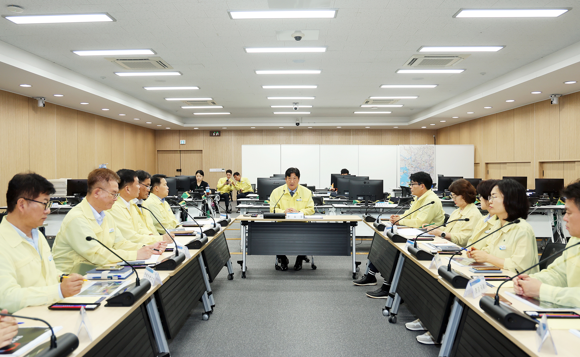  을지연습 최초상황 보고회의