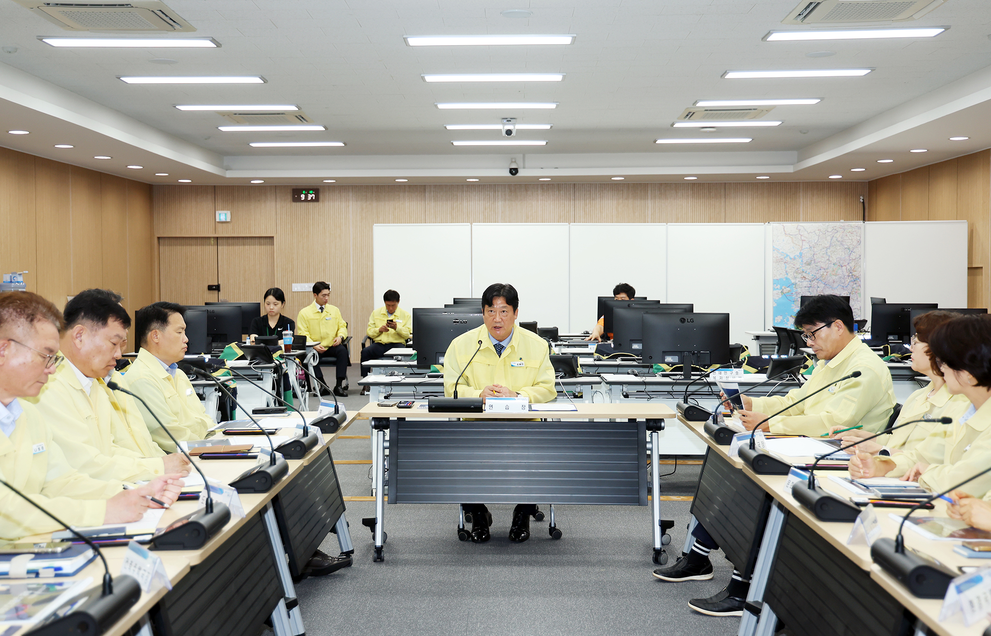  을지연습 최초상황 보고회의