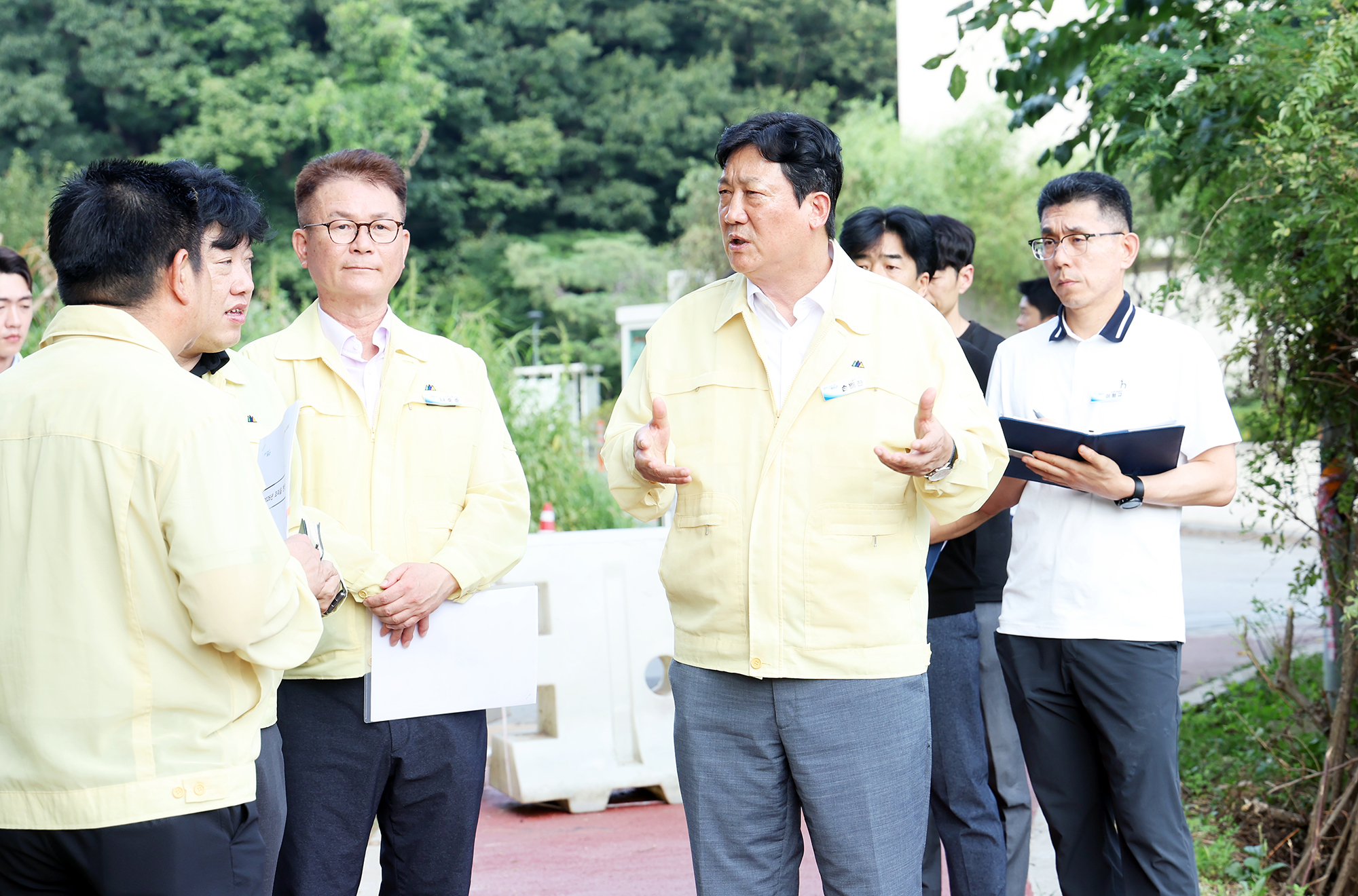  도로사업 계획지 현장점검