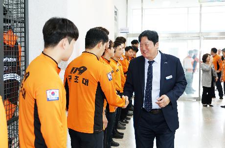 추석 명절 파주소방서 교하,운정119안전센터 방문 (2026. _1