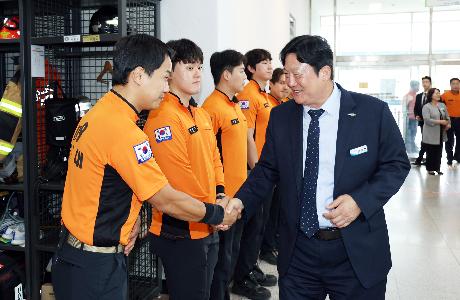 추석 명절 파주소방서 교하,운정119안전센터 방문 (2026. _0