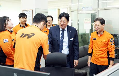 추석 명절 파주소방서 교하,운정119안전센터 방문 (2026. _8