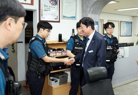 추석 명절 금촌지구대, 운정야당지구대, 월롱파출소 방문 (2026. 09. 24)_